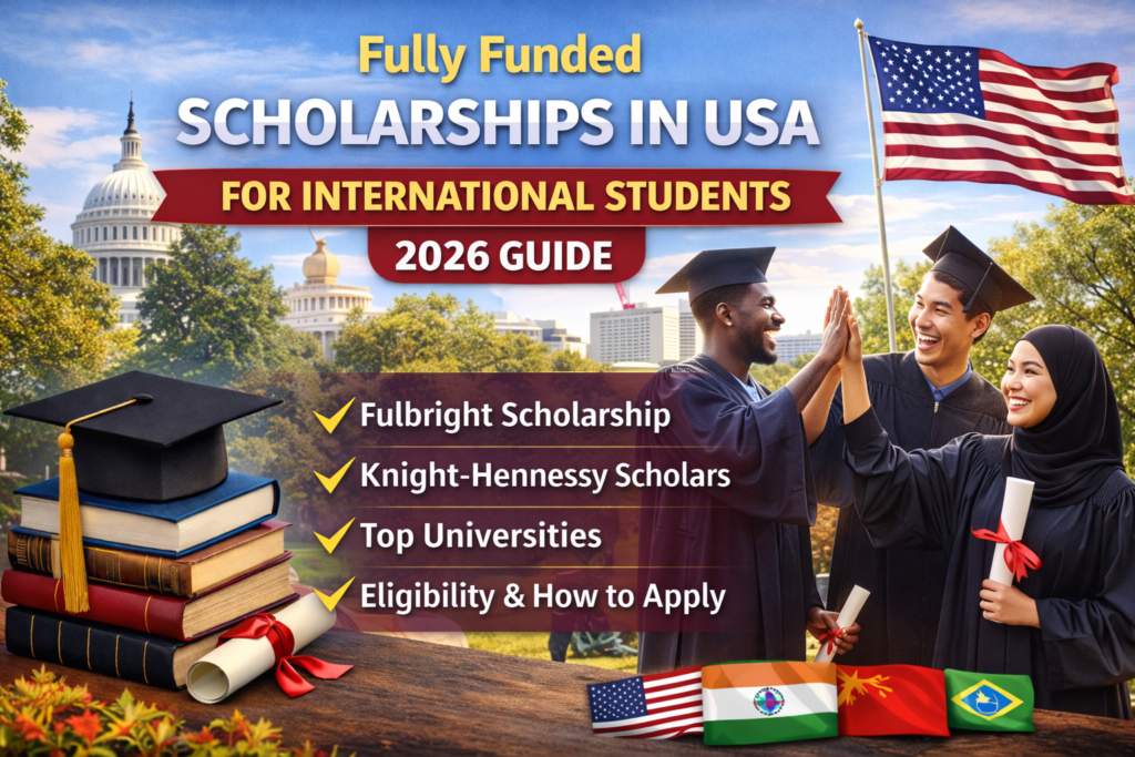 Fully Funded Scholarships in USA for Students