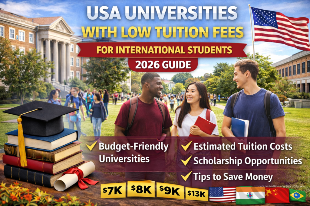 USA Universities with Low Tuition Fees