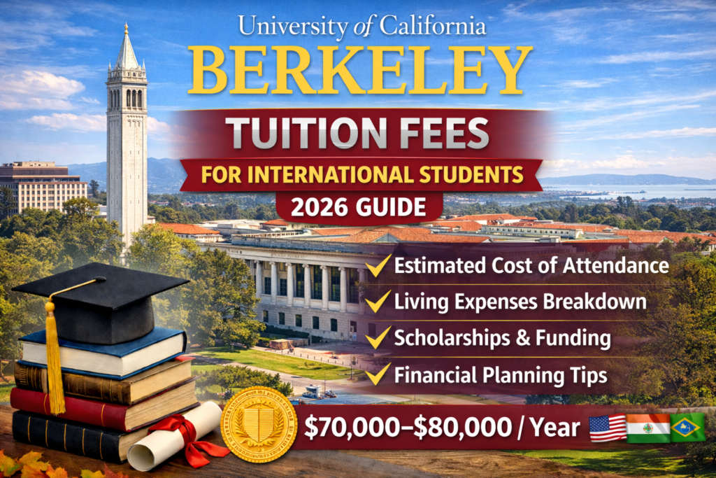 University of California, Berkeley Tuition Fees for International Students
